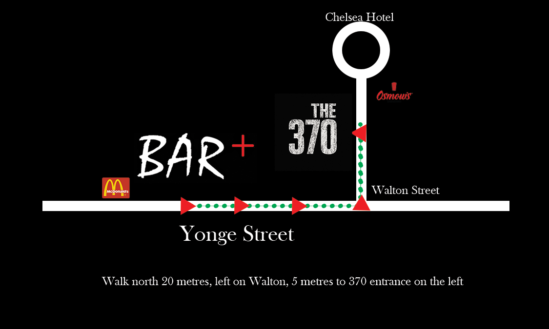 Directions from Bar+ to The 370